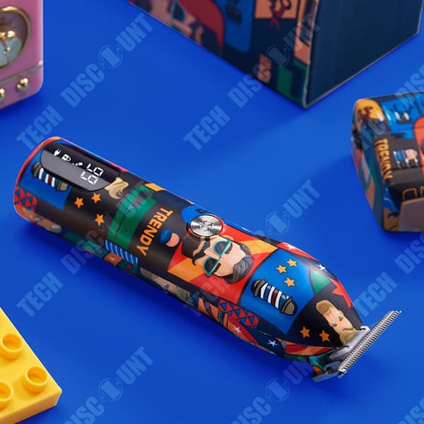 TD® Elektrisk Frisör Graffiti Skulptering av hem Elektrisk Push Clipper Fram- och återgående elektrisk rakhyvel Multifunktionsrakhyvel