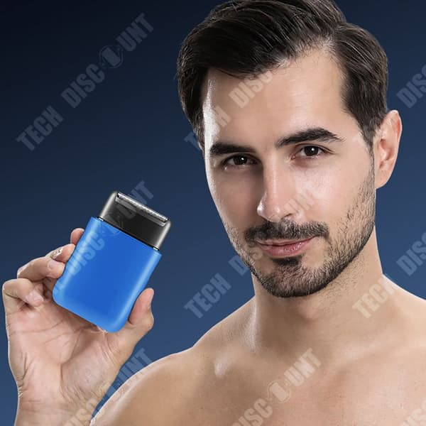 TD® Multifunktionell Reciprocal Rakapparat 2 i 1 Mini Bärbar Bil Rakapparat för Herr Mustasch Rakapparat Rakhyvel
