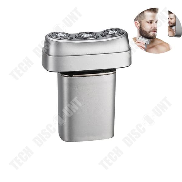 TD® elektrisk rakapparat Minirakapparat Bärbar elektrisk rakapparat 3 i 1 rakapparat Rakapparat för män Bästa presenten för män