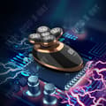 Miniatyrbild 4 av 4: TD® vattentät elektrisk rakapparat Elektrisk Barber Smart Rakhuvud för män Multifunktionell 7-bladig rakhyvel