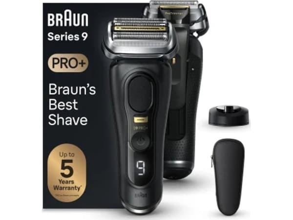TRITON Braun Series 9 Pro+ 9510s våt og tørr barbermaskin Trimmer svart