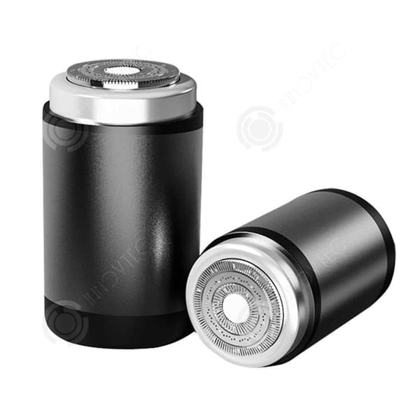 INN Rakapparat 2w Type-C 300mAh Mini Uppladdningsbar elektrisk Rakapparat Helkroppstvättbar Rakapparat i liten stålfat Rakapparat