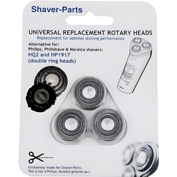 PHILIPS - HQ2 / HP1917 RAKHUVUD - Rotation - (set 3st) - HQ2