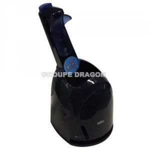 BLACK CHARGER &amp; CLEANER SERIES3-4 för BRAUN elektriska rakapparater 81314663 5772 5774 series3 series