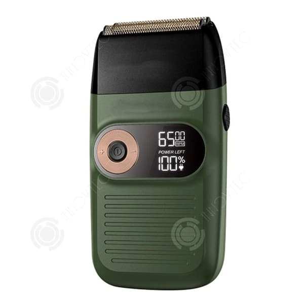 INN elektrisk rakapparat 5w 1400 mAh LCD-skärm Bärbar Universell Spänningssystem Anti-klick Precision Stålhuvud Säkerhetsrakhyvel herr