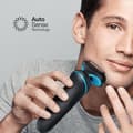 Miniatyrbild 5 av 6: Braun Series 5 51-M1200s elektrisk rakapparat med precisionstrimmer - Mint