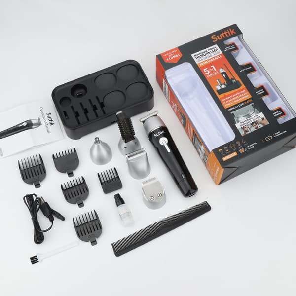 INF 5-i-1 Multifunksjonell Hårklipper Kit 516 - Svart