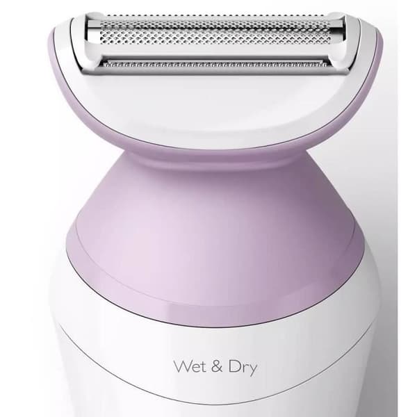 Philips Lady Shaver Series 6000 rakapparat för kvinnor vit, lila