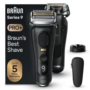 Braun Series 9 Pro+ 9510s System vådt og tørt Atelier Black (218023)