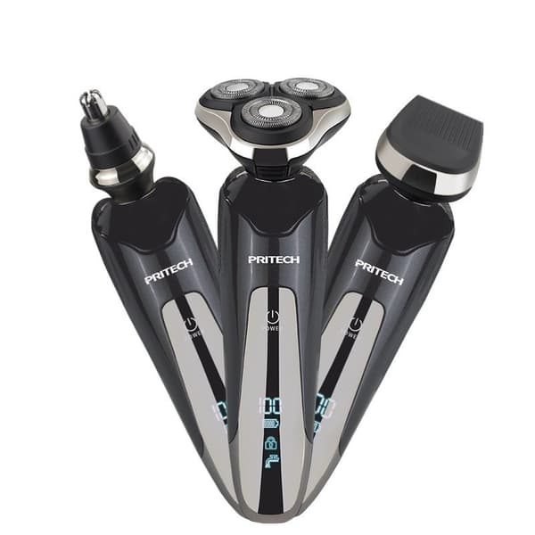 INF 3-i-1 elektrisk barbermaskin for en glatt barbering