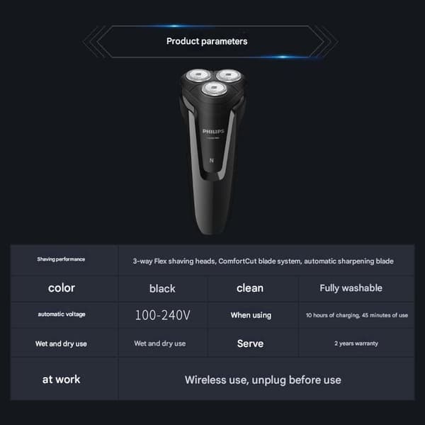 Philips rakapparat S1010 Elektrisk rakapparat för män