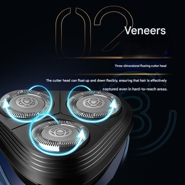 Philips (PHILIPS) elektrisk barbermaskine til mænd våd og tør barbermaskine med dobbelt barbering S2509
