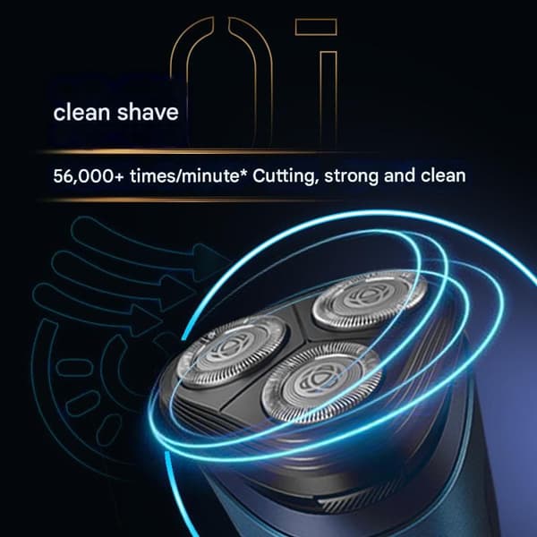 Philips (PHILIPS) elektrisk barbermaskine til mænd våd og tør barbermaskine med dobbelt barbering S2509