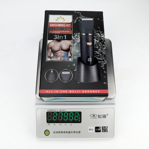 INF Multifunktionell Lady Shaver Set 388 Svart - Len Hud