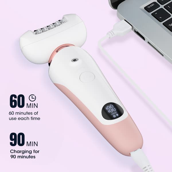 INF 5-in-1 Lady Shaver: Sähköinen naisten parranajokone karvanpoistoon Ruohon väri