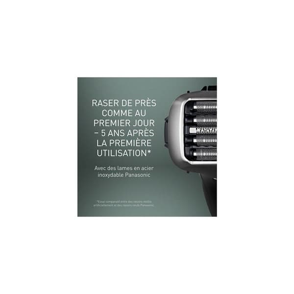 Elektrisk rakapparat - PANASONIC - ES-LV69-S803 - Autonomi 60 min - Tvättbart huvud - Batteriladdning