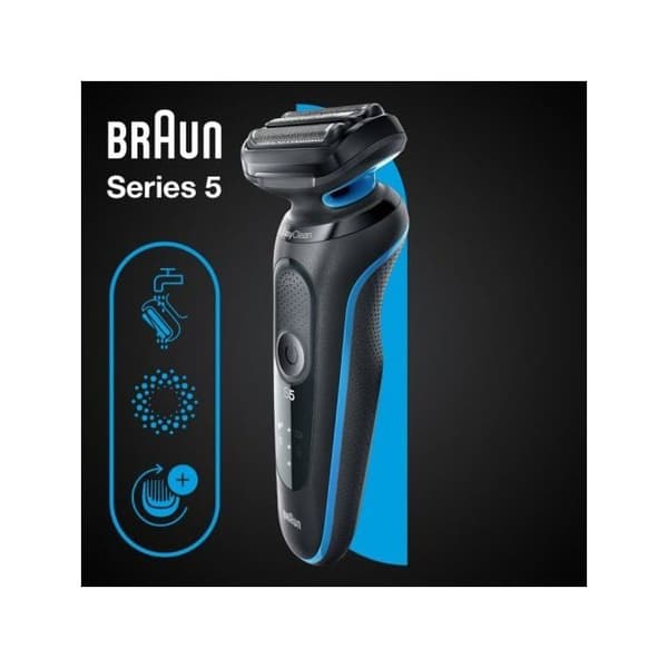 BRAUN SERIES 5 51-B1000S ELRAKNIV, BLÅ 4210201432197