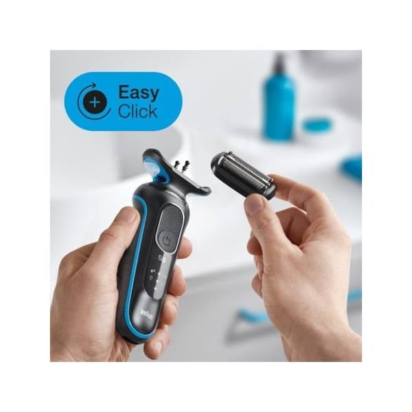 BRAUN SERIES 5 51-B1000S ELRAKNIV, BLÅ 4210201432197