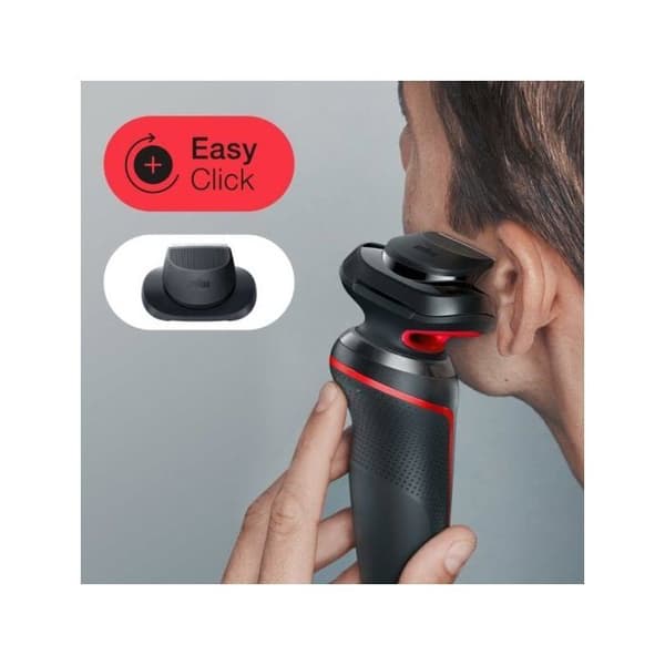 Braun Series 5 elektrisk rakapparat med precisionstrimmer - Röd