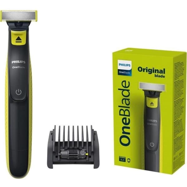 Philips OneBlade Face QP2721/20 elektrisk rakapparat - 5 i 1 justerbar kam
