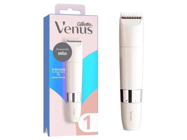 Gillette Venus Gentle Intimate Trimmer, White Razor