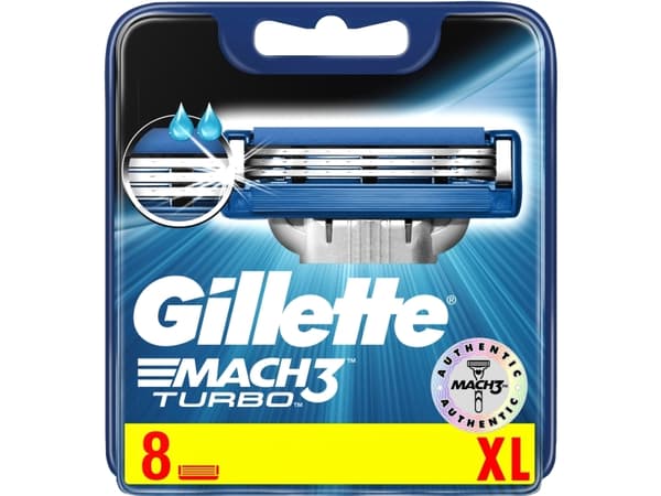 Rakblad Mach3 Turbo 8st