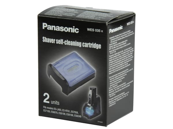 Panasonic WES035K503 - Puhdistuskasettisarja - parranajokoneelle - Panasonic ES7109S503, ES8109S503, ES8243, ES8243S803, ES8249S802, ES-LA93, RT81-S5