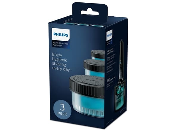 Philips CC13 - Rengöringspatron - för rakapparat (paket om 3)