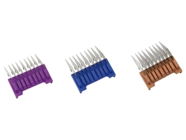 Wahl/ Moser rustfritt stål skyve-kamsett 6, 10 og 13mm