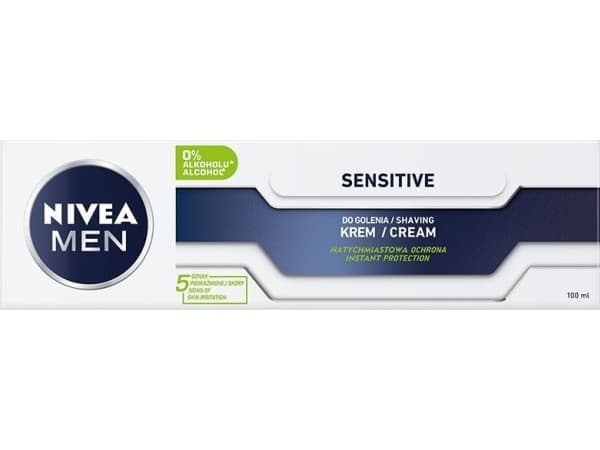 NIVEA MEN SENSITIVE shaving cream 81308&amp