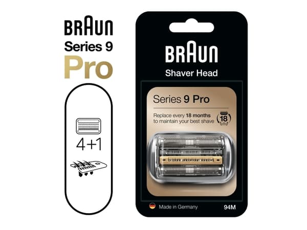 Braun Series 9 81747657, Rakhuvud, 1 huvuden, Silver, Tyskland, 18,29 g, 16 mm