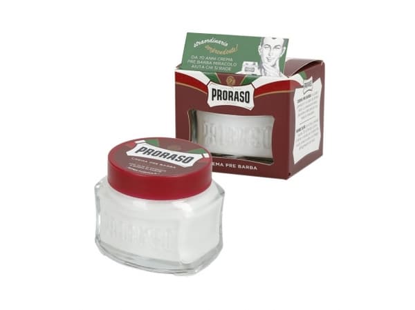 Proraso Red Pre-Shave Cream for strong stubble 100 ml