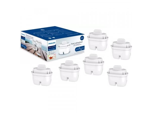 Philips erstatningsfilterpatroner for 6 vannfiltre AWP212/31