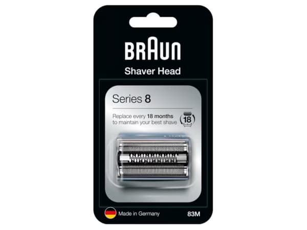 Braun 83M Matt Silver Combi-pakkaus