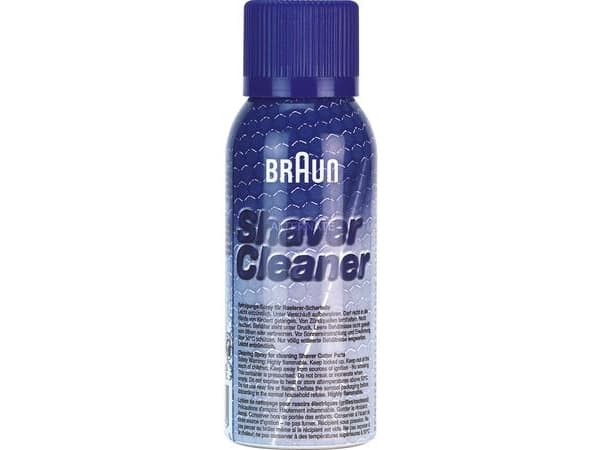 Rengjøringsspray for barberblader