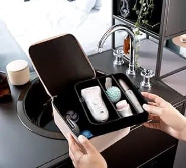Braun Silke-epilr emium skønhedsetui taske til epilator og tilbehør
