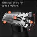 Miniatyrbild 6 av 7: Braun Series X XT5200 -skäggtrimmer