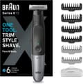 Miniatyrbild 2 av 7: Braun Series X XT5200 -skäggtrimmer