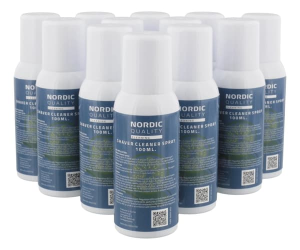 Nordic Quality Cleaning Spray for Shavers, 100ml