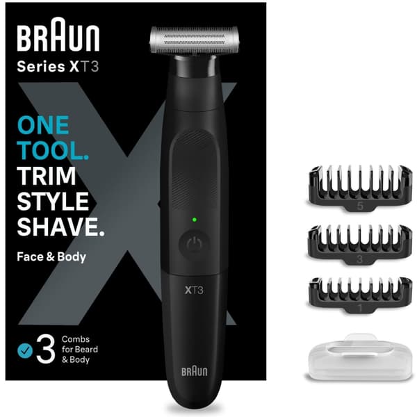 Braun Hybridtrimmer XT3100 3 kammer