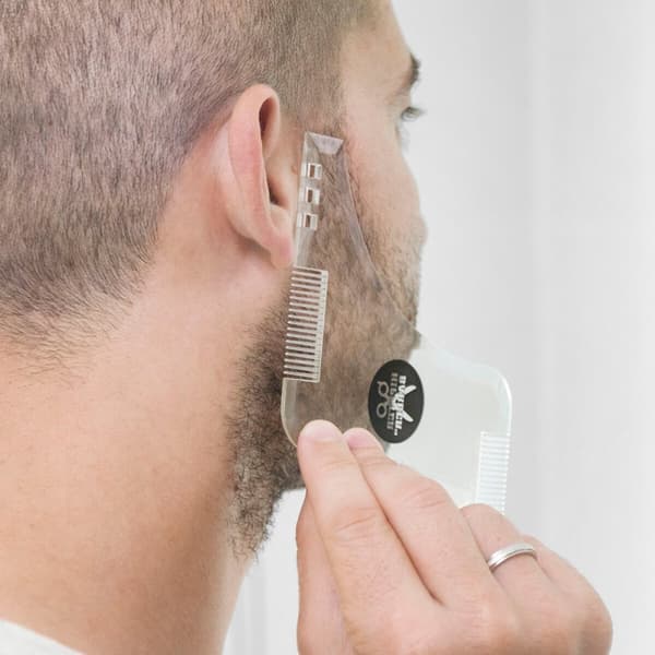 Hipster Barber skjeggmal for barbering InnovaGoods