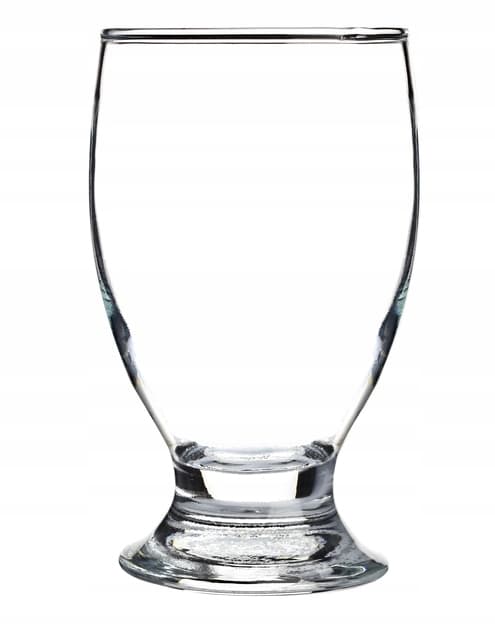 Glas på stjälk, transparent, 300 ml