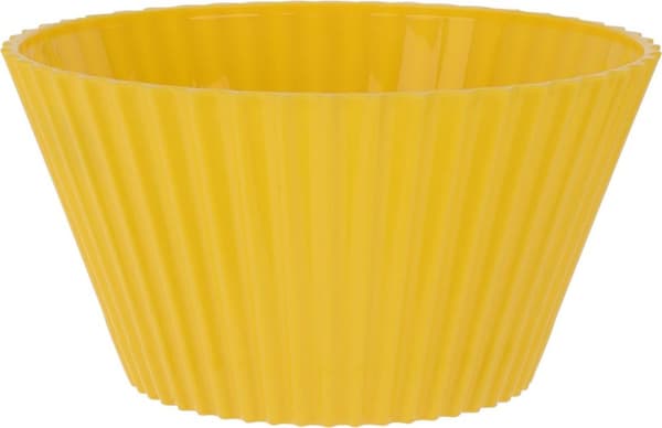 Plastköksskål i blandade färger, 4 l