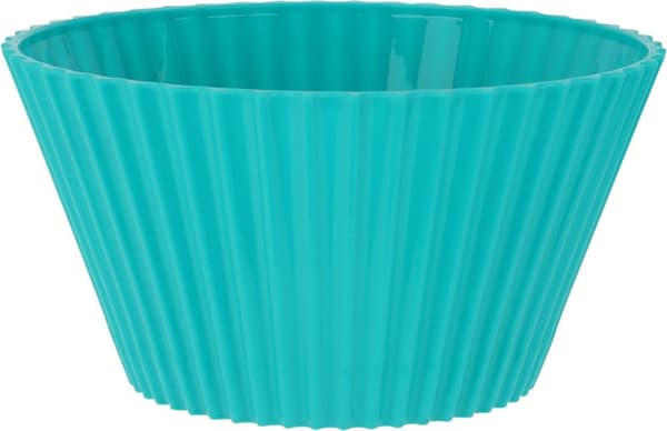 Plastköksskål i blandade färger, 4 l