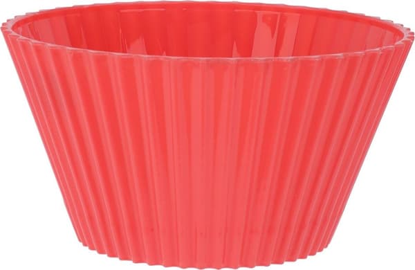 Plastköksskål i blandade färger, 4 l