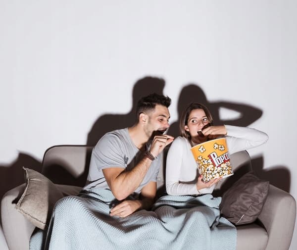 Popcornkopp rolig köksbehållare 2,8 l