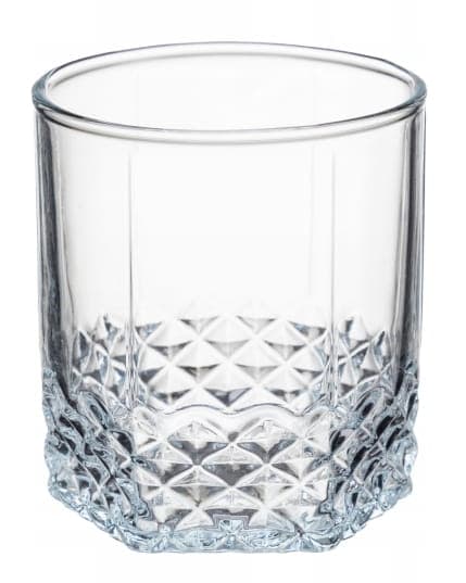 Drikkeglas 330ml transparent dekoreret