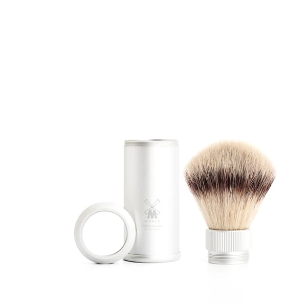 Mühle Travel Silvertip Fibre® Reserakborste Aluminium