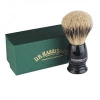 D.R. Harris Handmade Luxury Super Badger Rakborste - Ebony