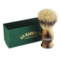 D.R. Harris Handmade Luxury Super Badger Rakborste - Horn